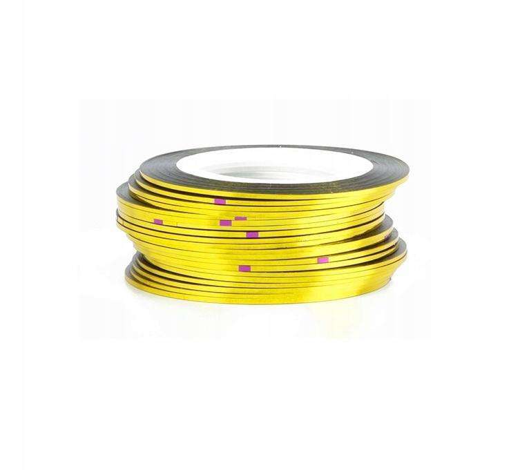 Old Gold Nail Art Striping Tape - Old Gold