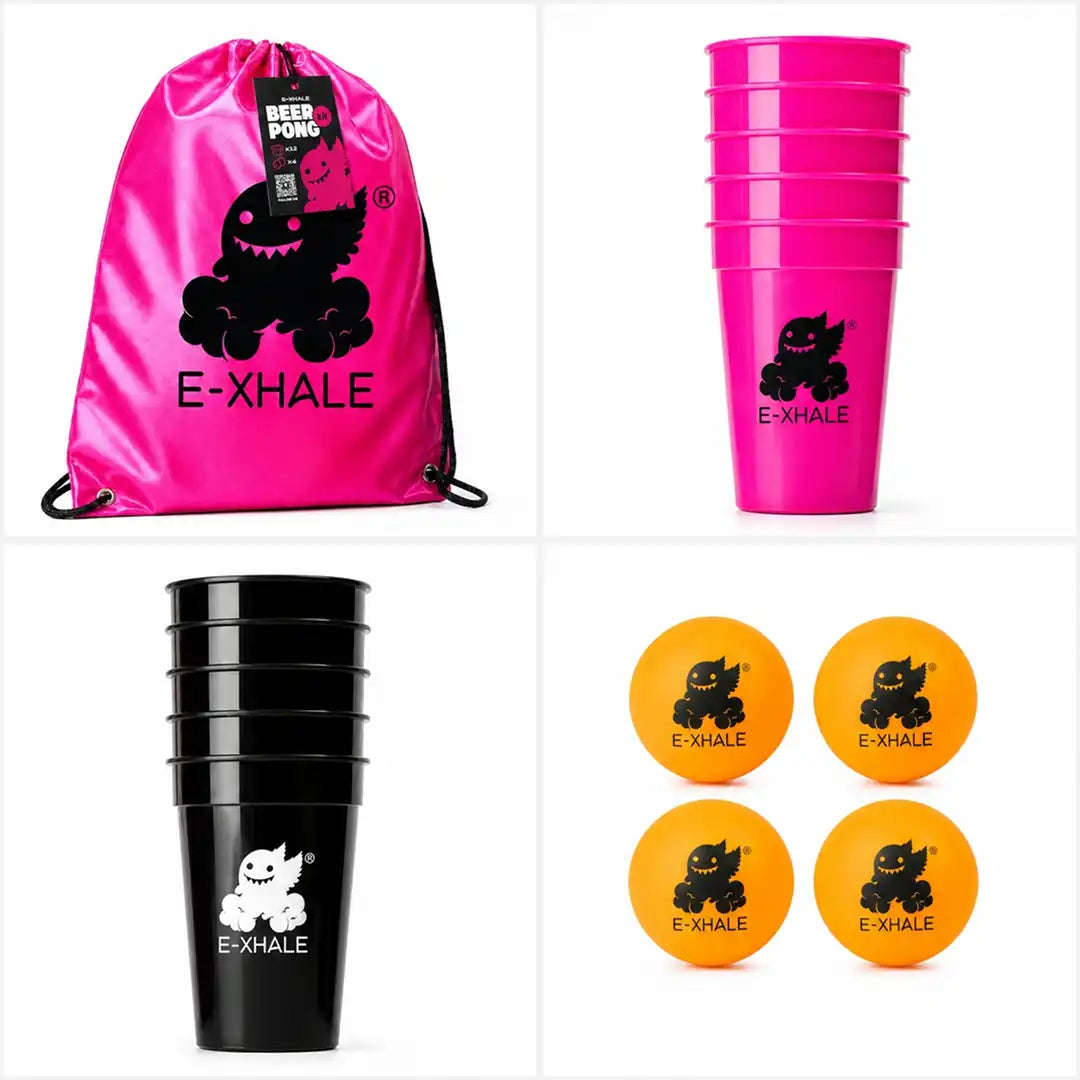 E-XHALE Beer Pong Set