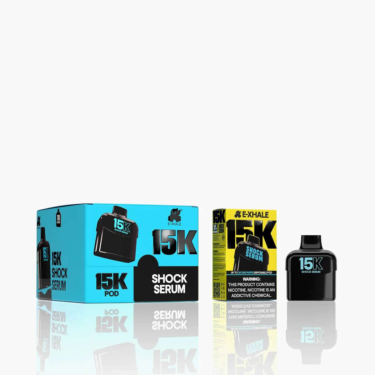 15K Shock Serum 5%/50mg - Disposable Pod: 10 Pack