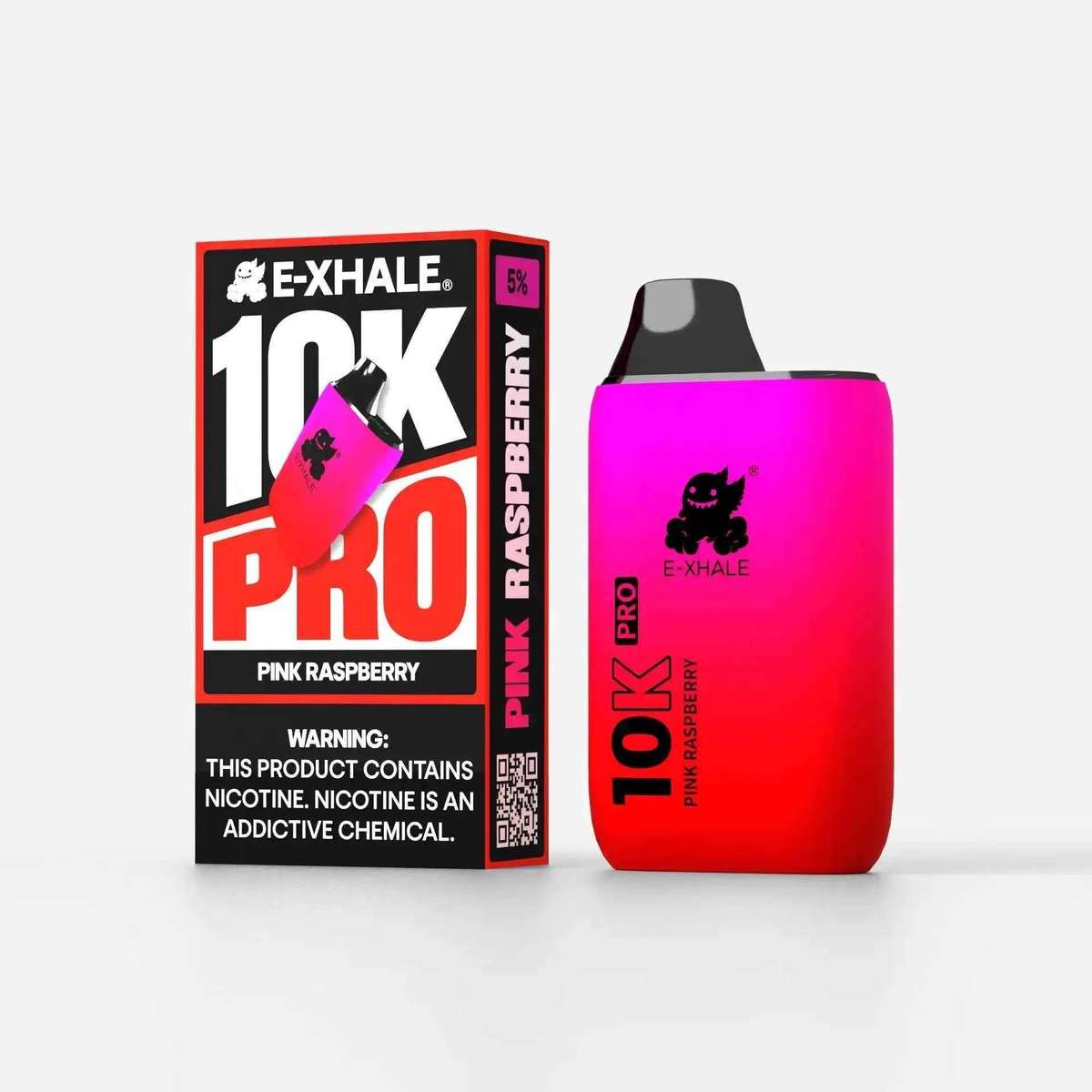 10K Pro - Pink Raspberry 5%: 10 Pack (Bulk)