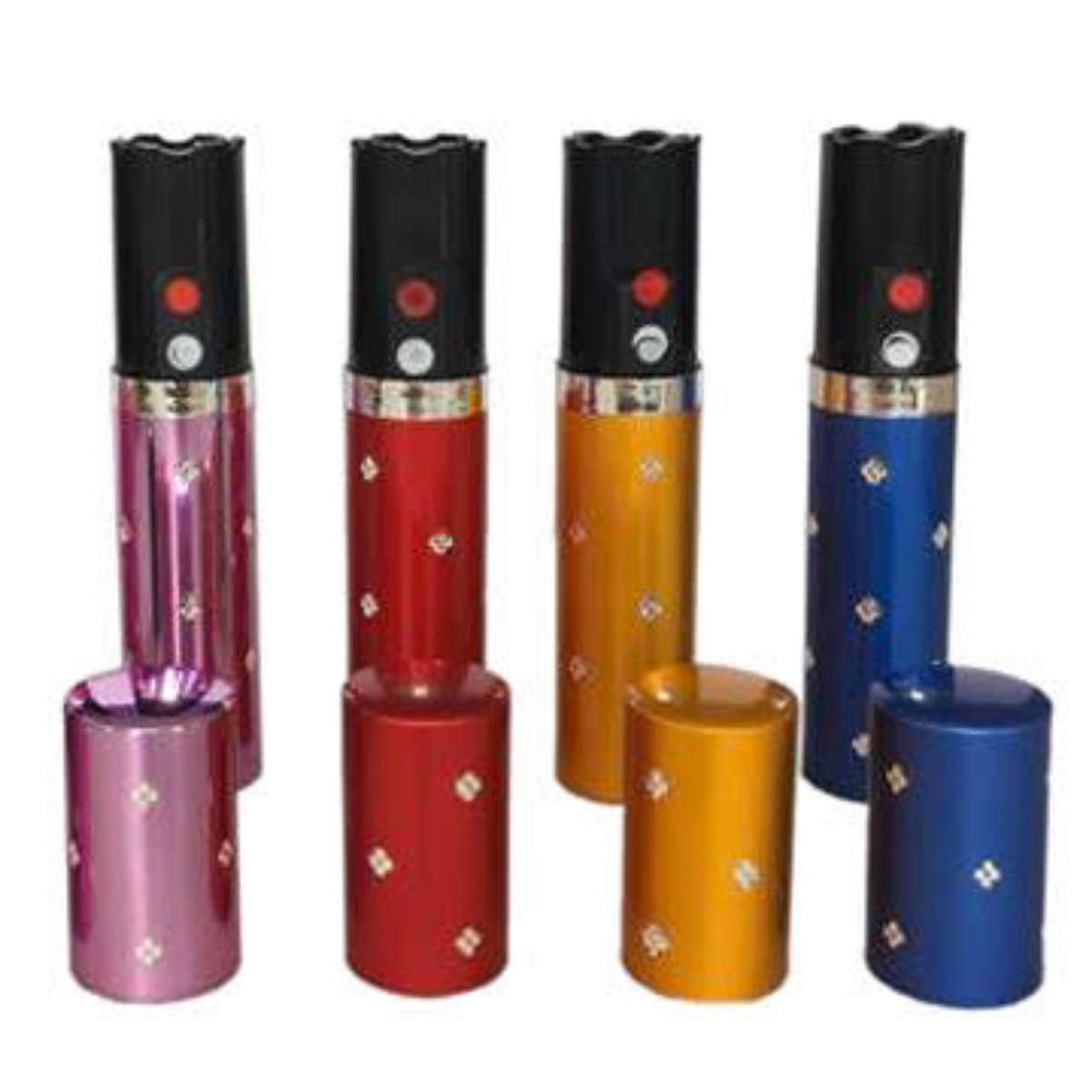Stun Gun / Shocker Lipstick 1202 + LED Flashlight 11cm Rechargeable