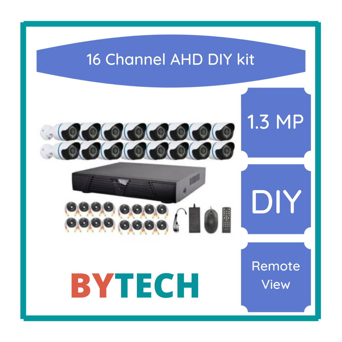 16 CHANNEL CCTV KIT 720p HD - cctv,cctv,cctv,cctv,cctv