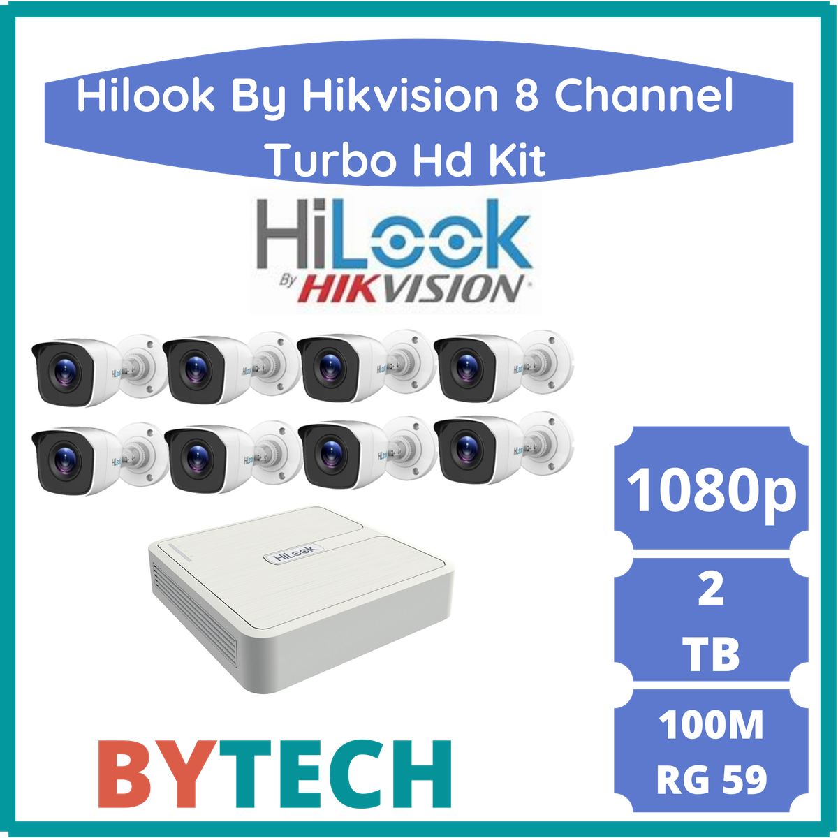 Hilook 8Ch 1080pP HD CCTV System With 2TB HD - cctv,cctv,cctv,cctv,cctv