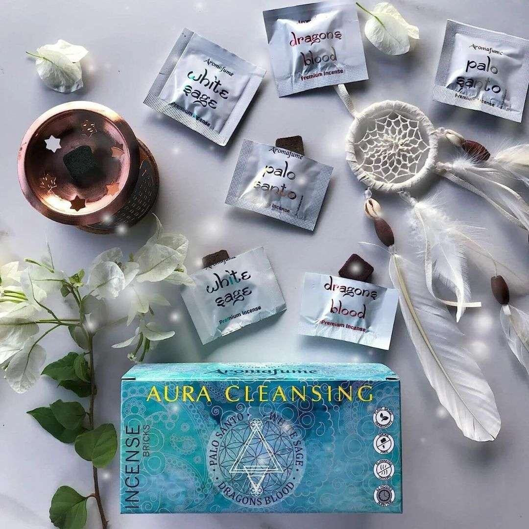 Aura Cleansing Incense Brick Starter Kit  Aromafume