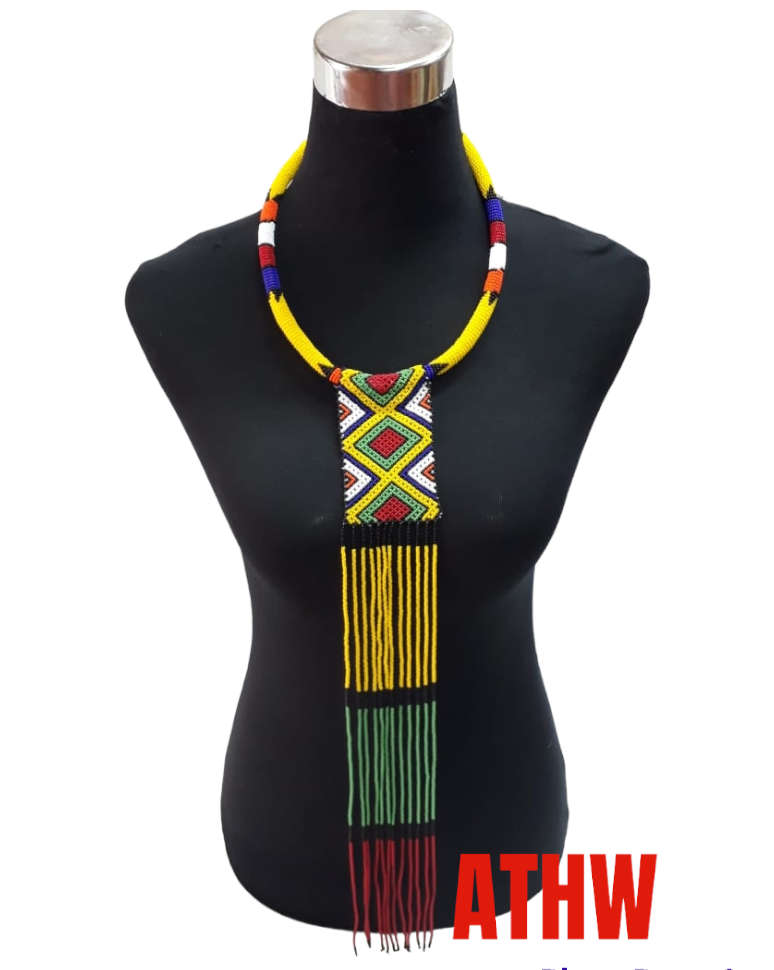 African beaded Necklace