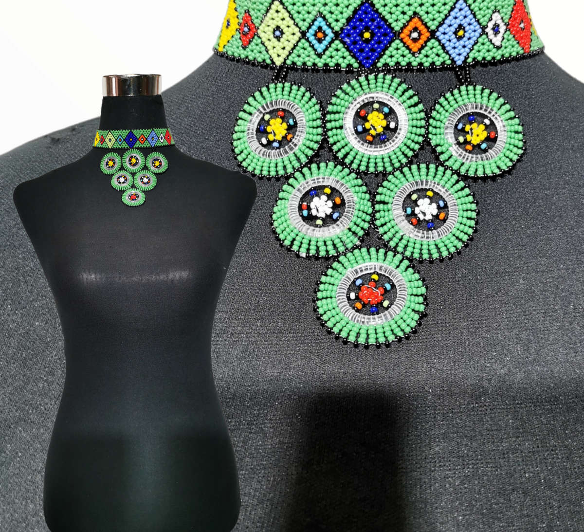 South African Necklace - Triangle