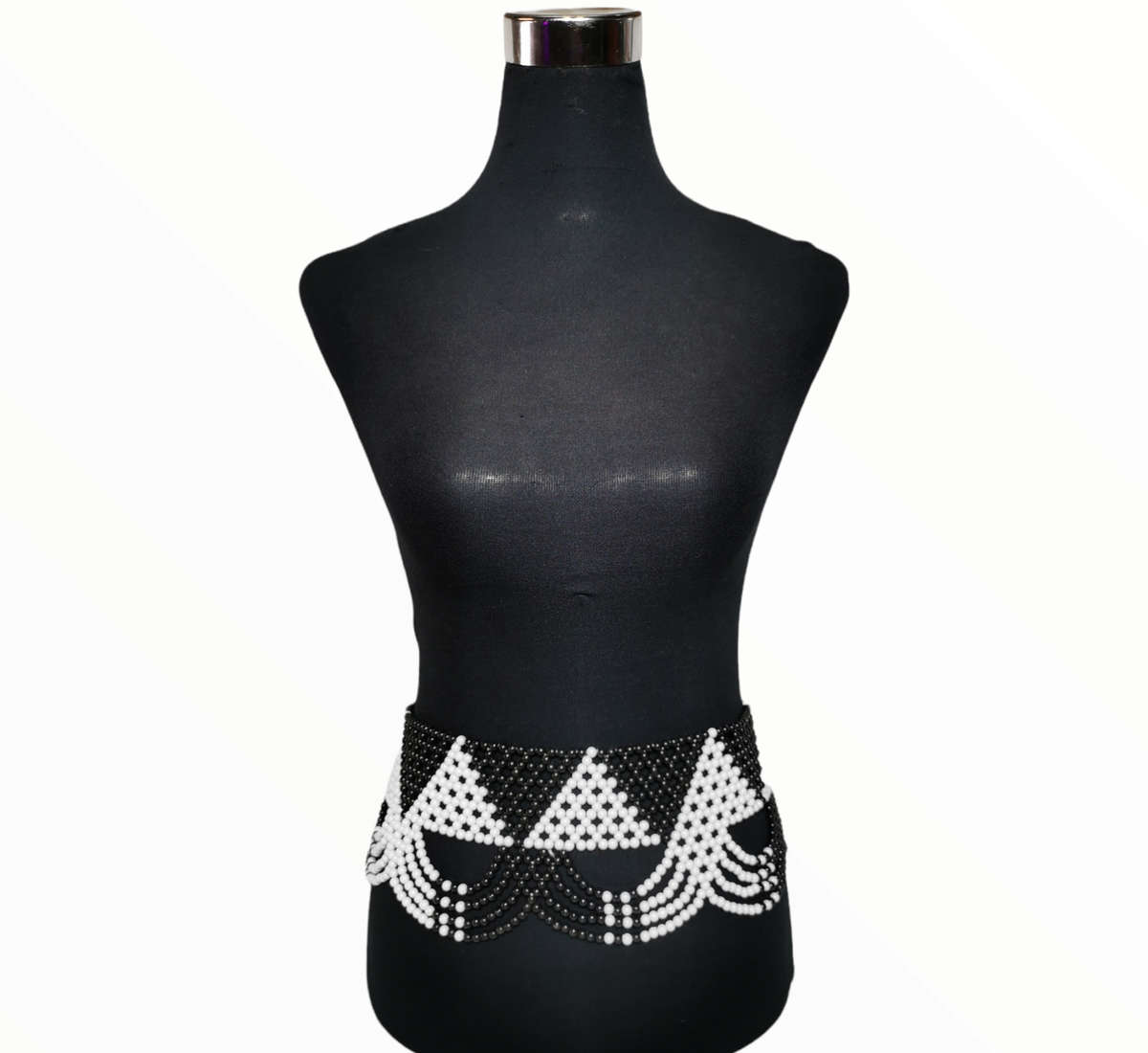 Xhosa Belt N02 Lady Black/White