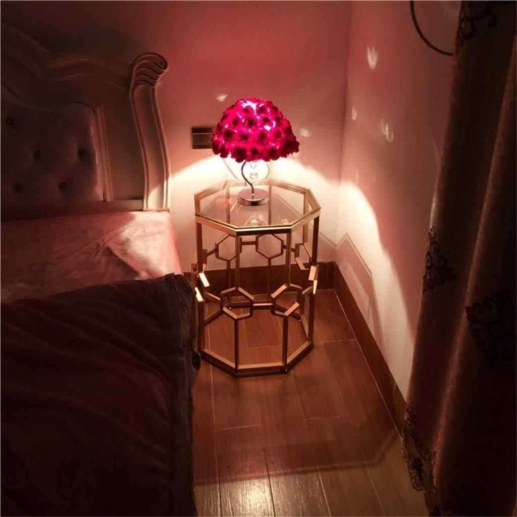 Amelia Geometric Side Table