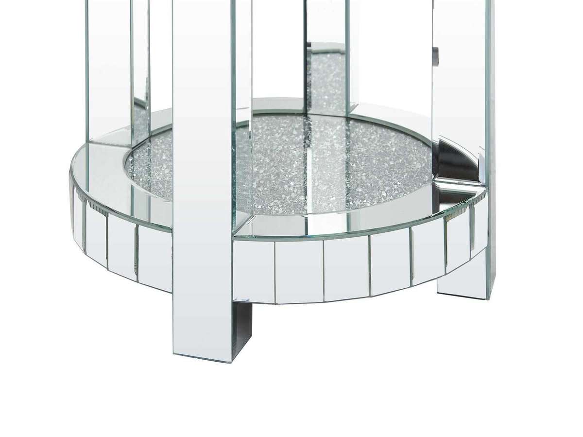 Calgary Claire Round Diamant Side Table