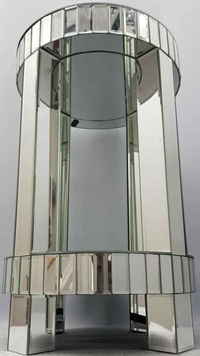 Calgary Claire Round Diamant Side Table