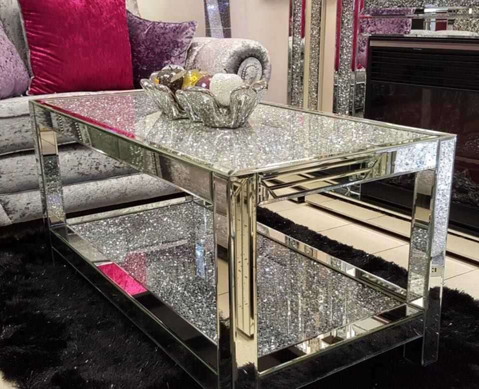De Lorenzo Diamant Two-Tier Coffee Table