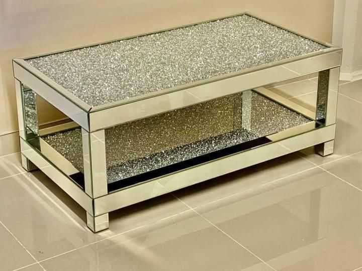 De Lorenzo Diamant Two-Tier Coffee Table