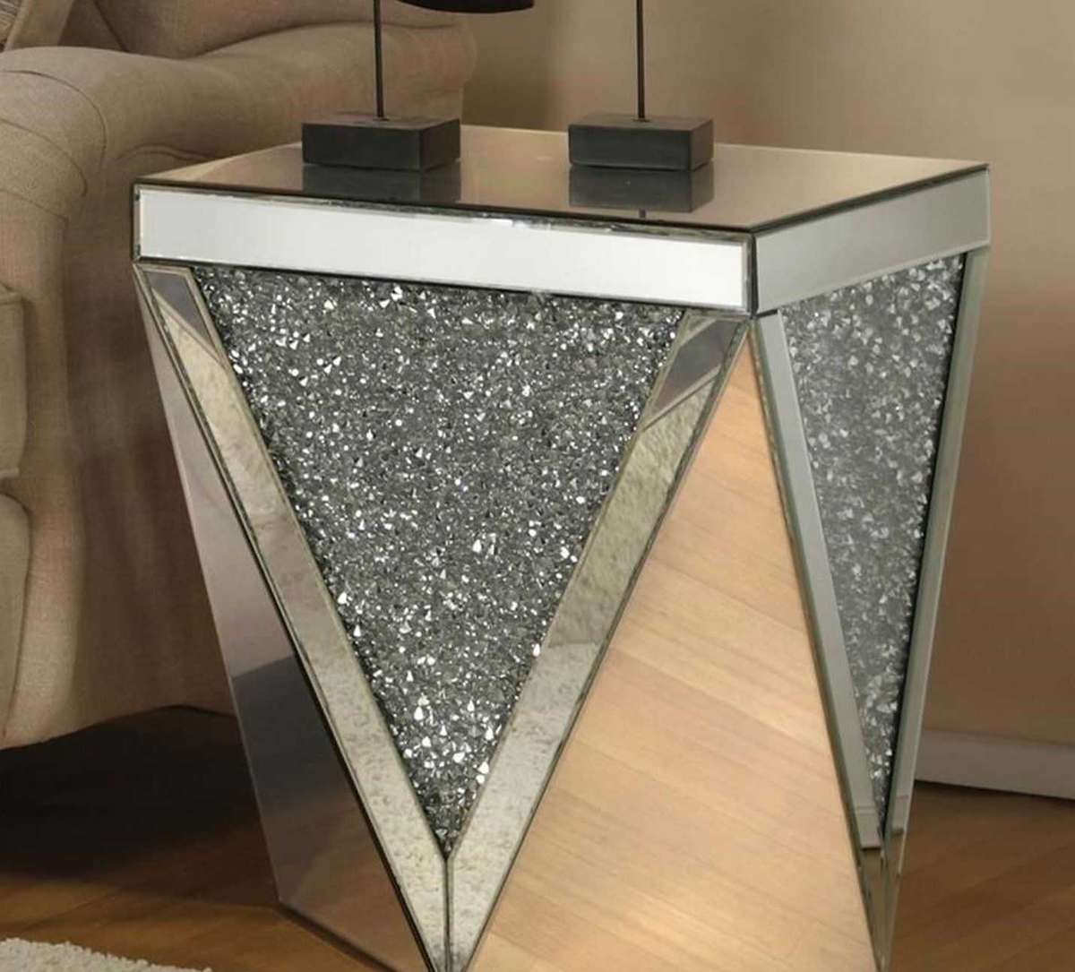 De Lorenzo Diamant Prism Side Coffee Table