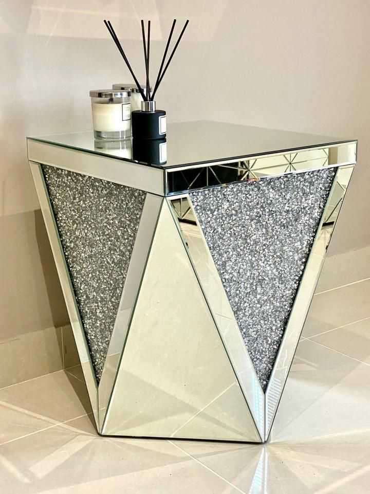 De Lorenzo Diamant Prism Side Coffee Table