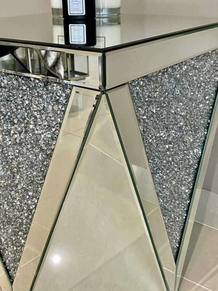 De Lorenzo Diamant Prism Side Coffee Table