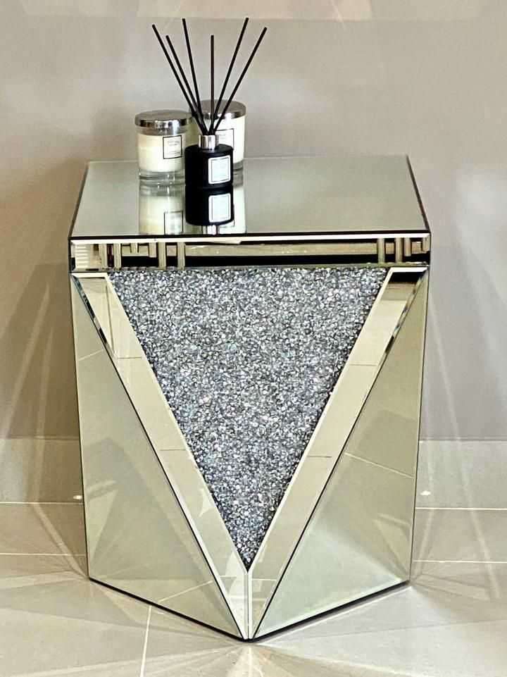 De Lorenzo Diamant Prism Side Coffee Table