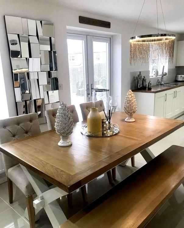 Karl-Hayden Multi Faceted Accent Mirror-Large