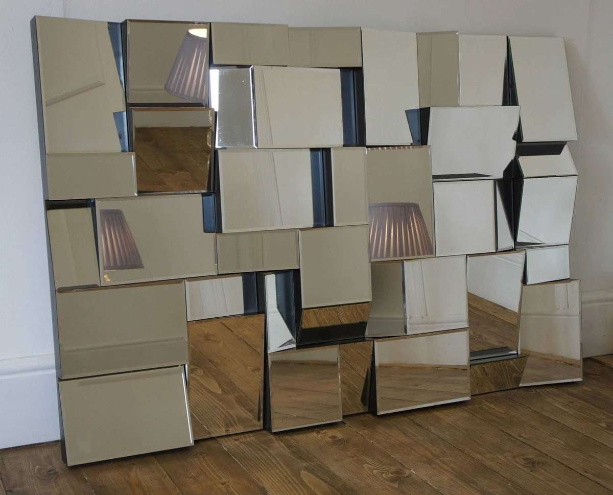 Karl-Hayden Multi Faceted Accent Mirror-Medium