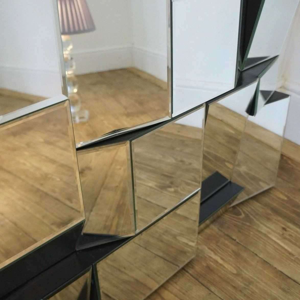 Karl-Hayden Multi Faceted Accent Mirror-Medium