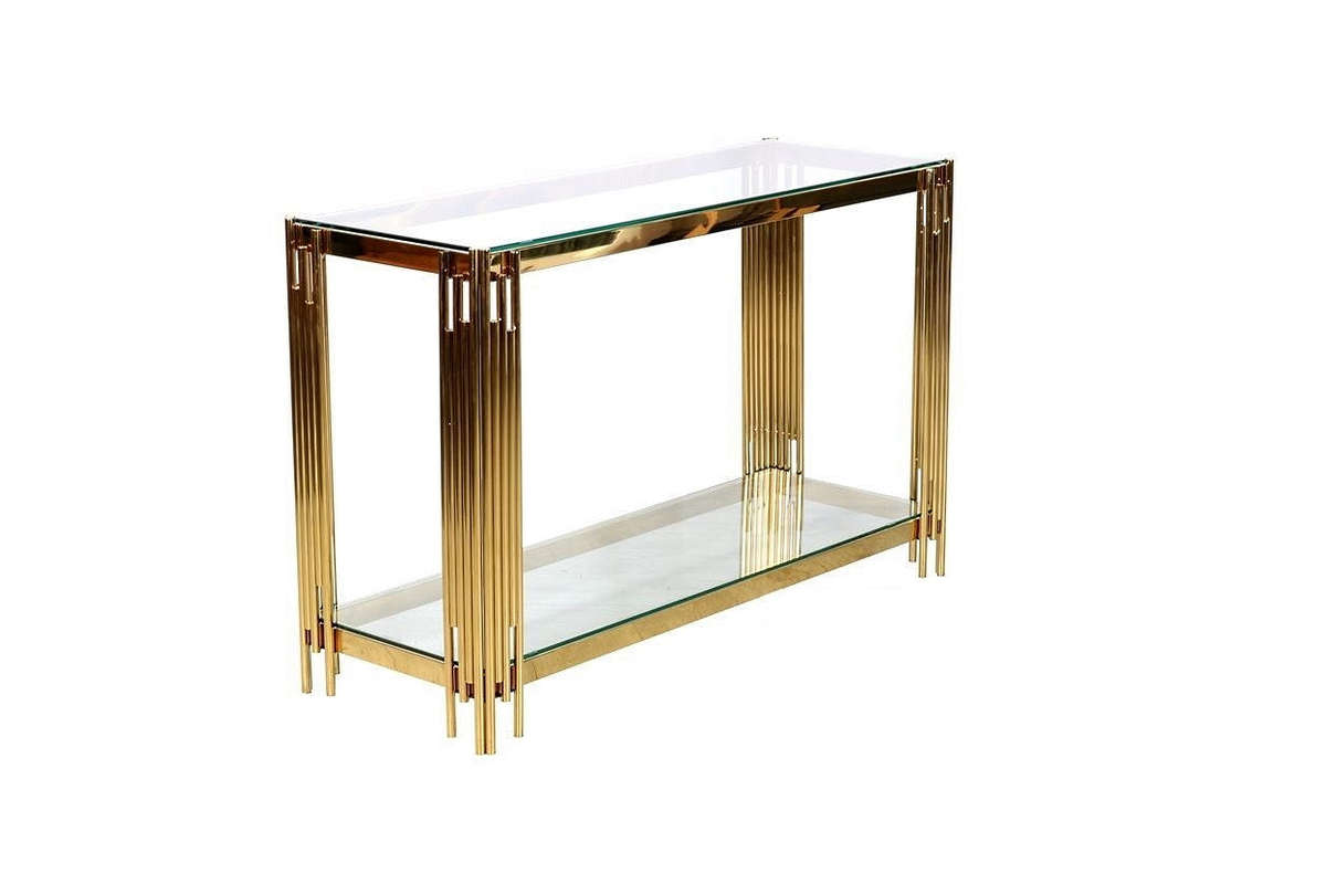 Avalon Console Table - Gold
