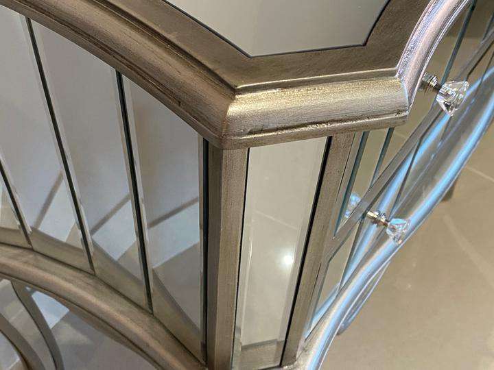 Victorian Two Drawer Mirrored Chest of Drawers