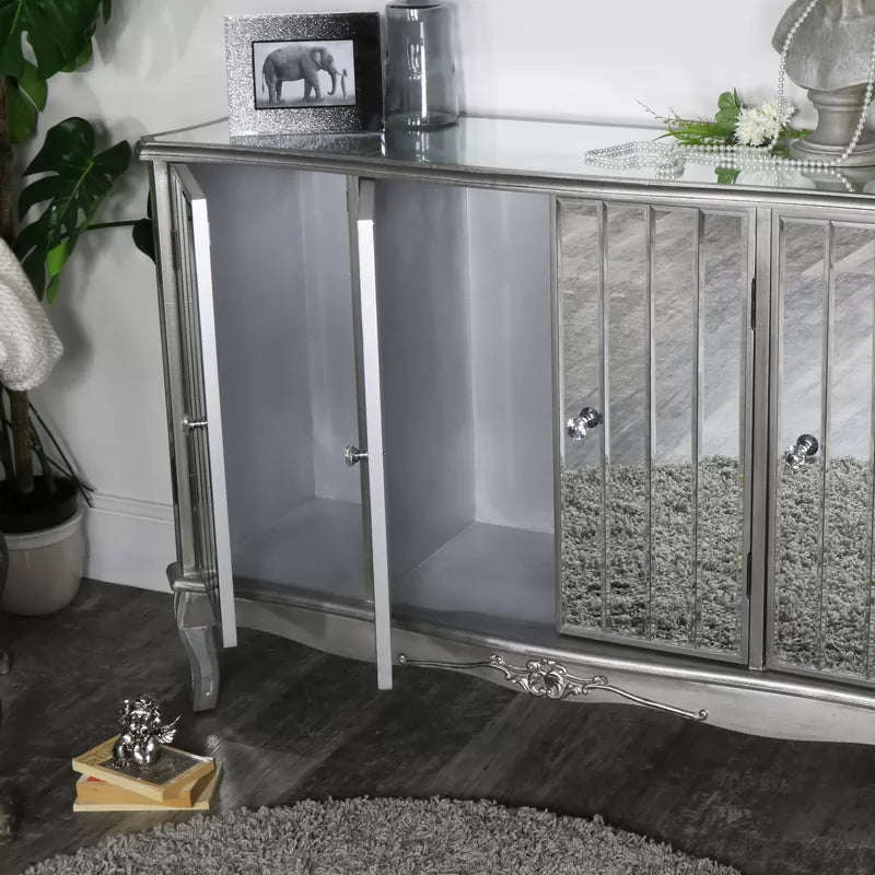 Victorian Four Door Mirrored Sideboard