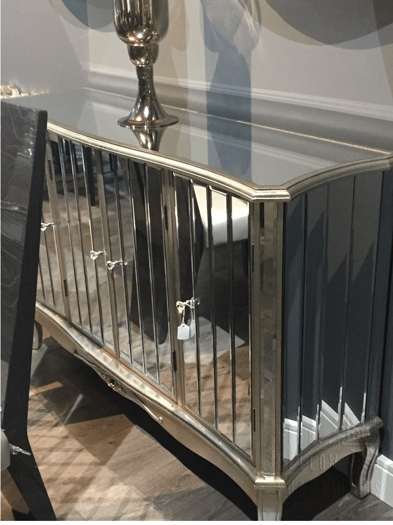 Victorian Four Door Mirrored Sideboard