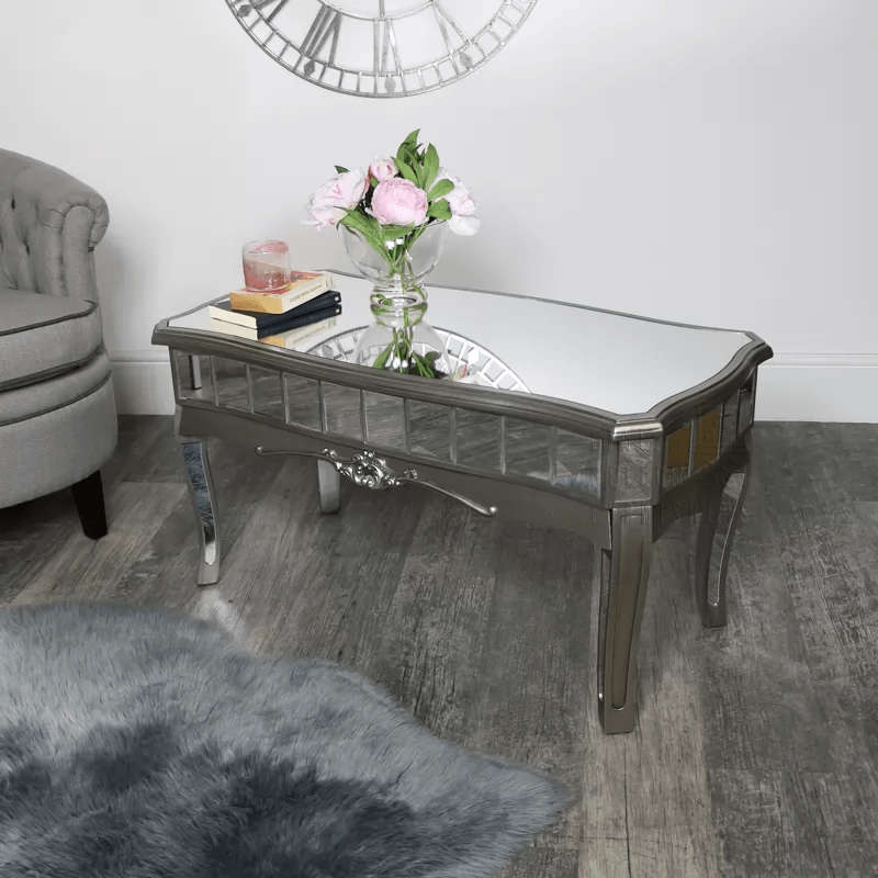 Victorian Mirrored Coffee Table