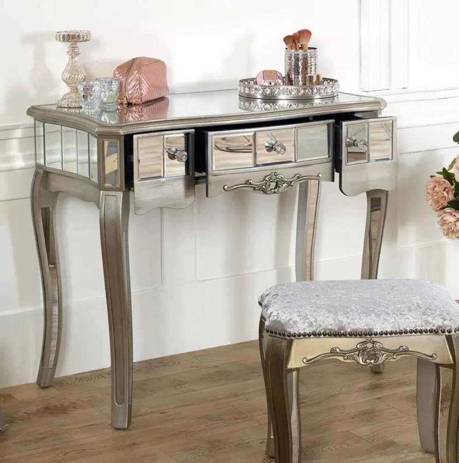 Victorian Three Drawer Dressing/Console Table