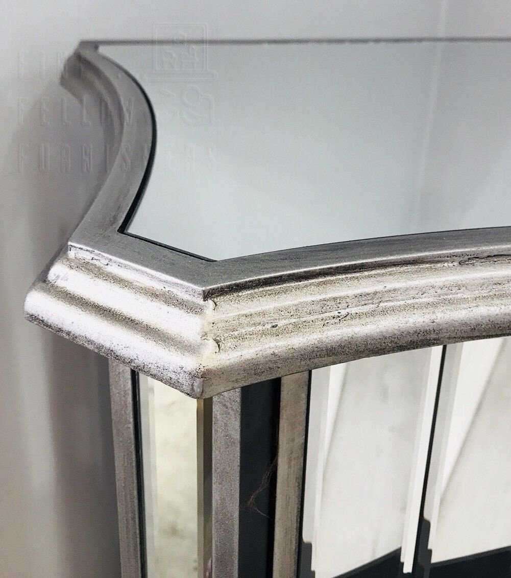 Victorian Four Drawer Mirrored Chest of Drawers