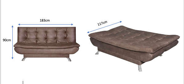 Sleeper Couch - Grey