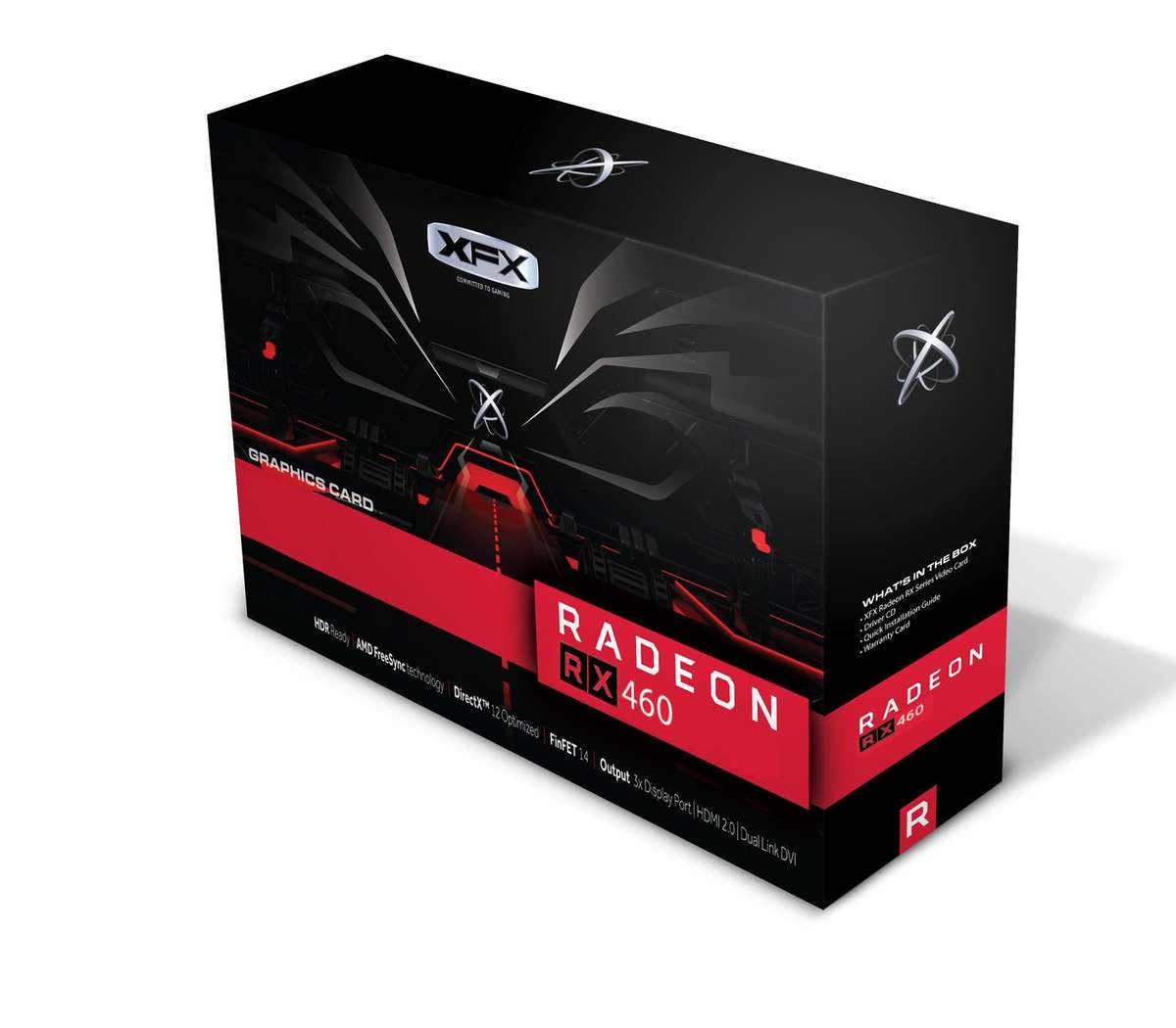 XFX Radeon RX 460 DD 4GB GDDR5 128Bit GPU