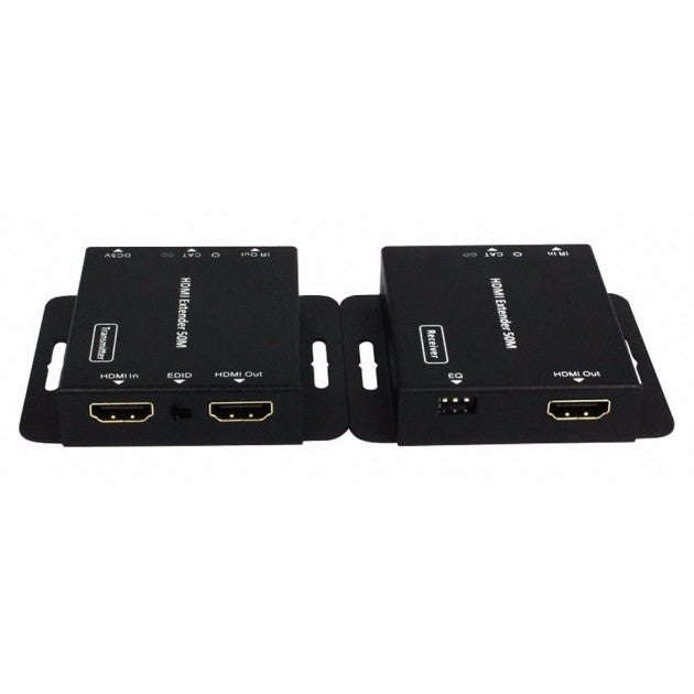 HDMI EXTENDER 50M SLIM WITH IR POE
