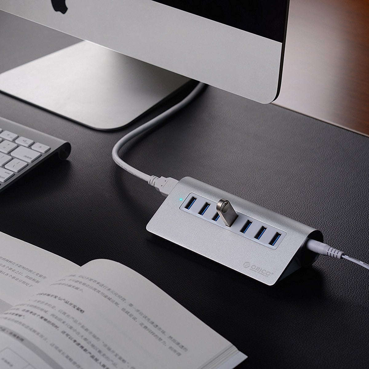 ORICO 7 PORT USB3.0 ALUMINUM HUB