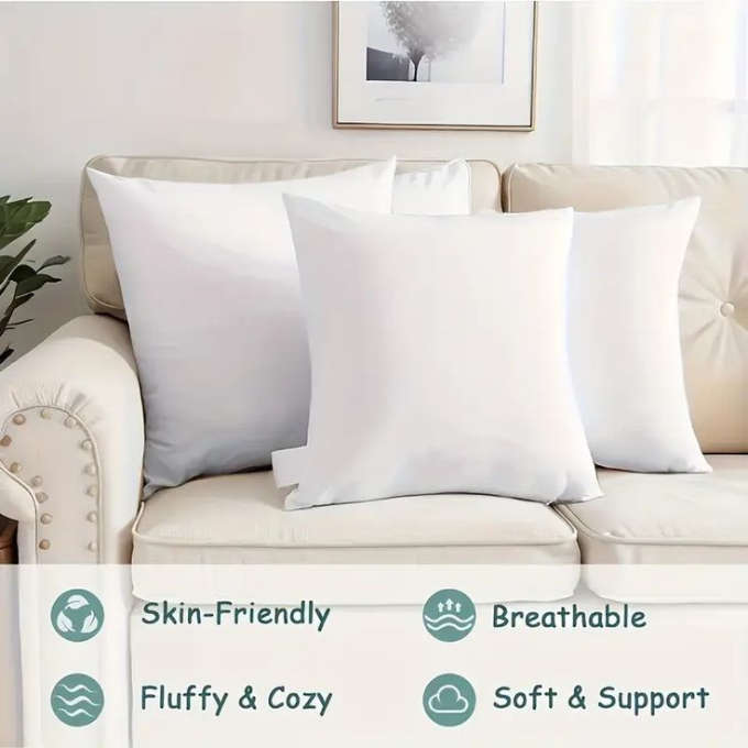 White Scatter Cushion