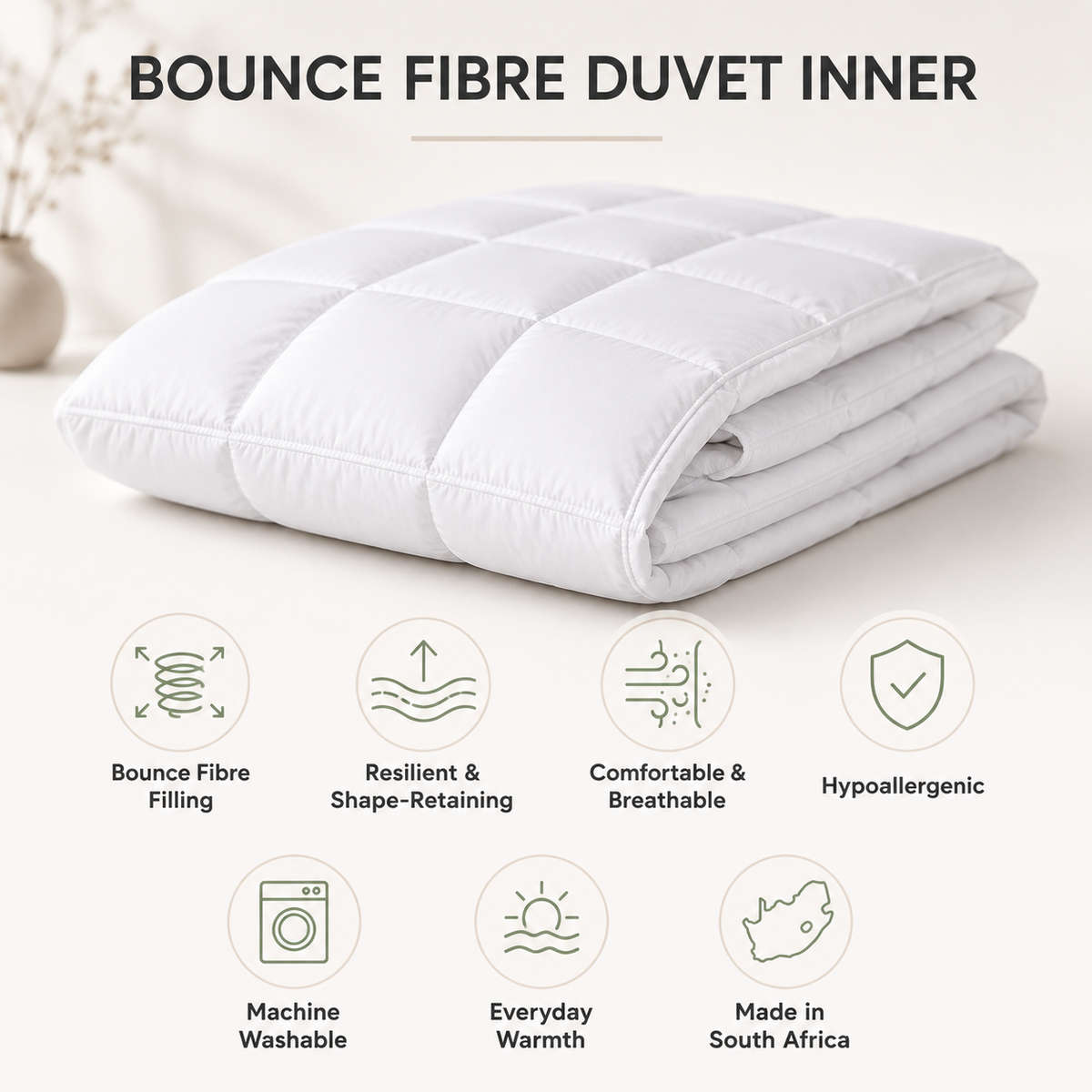 Bounce Fibre Duvet Inner