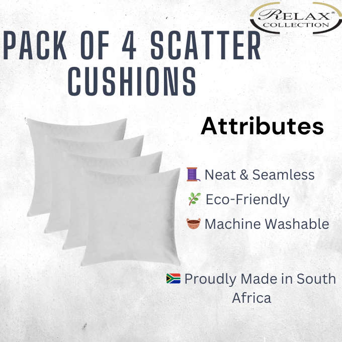 White Scatter Cushion