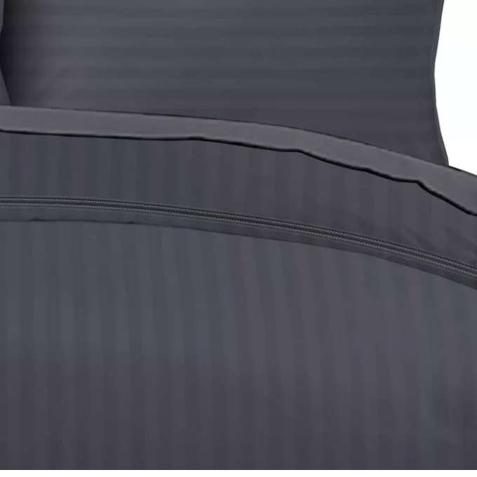 Relax Collection Microfibre Duvet cover Set with pilow cases - Grey