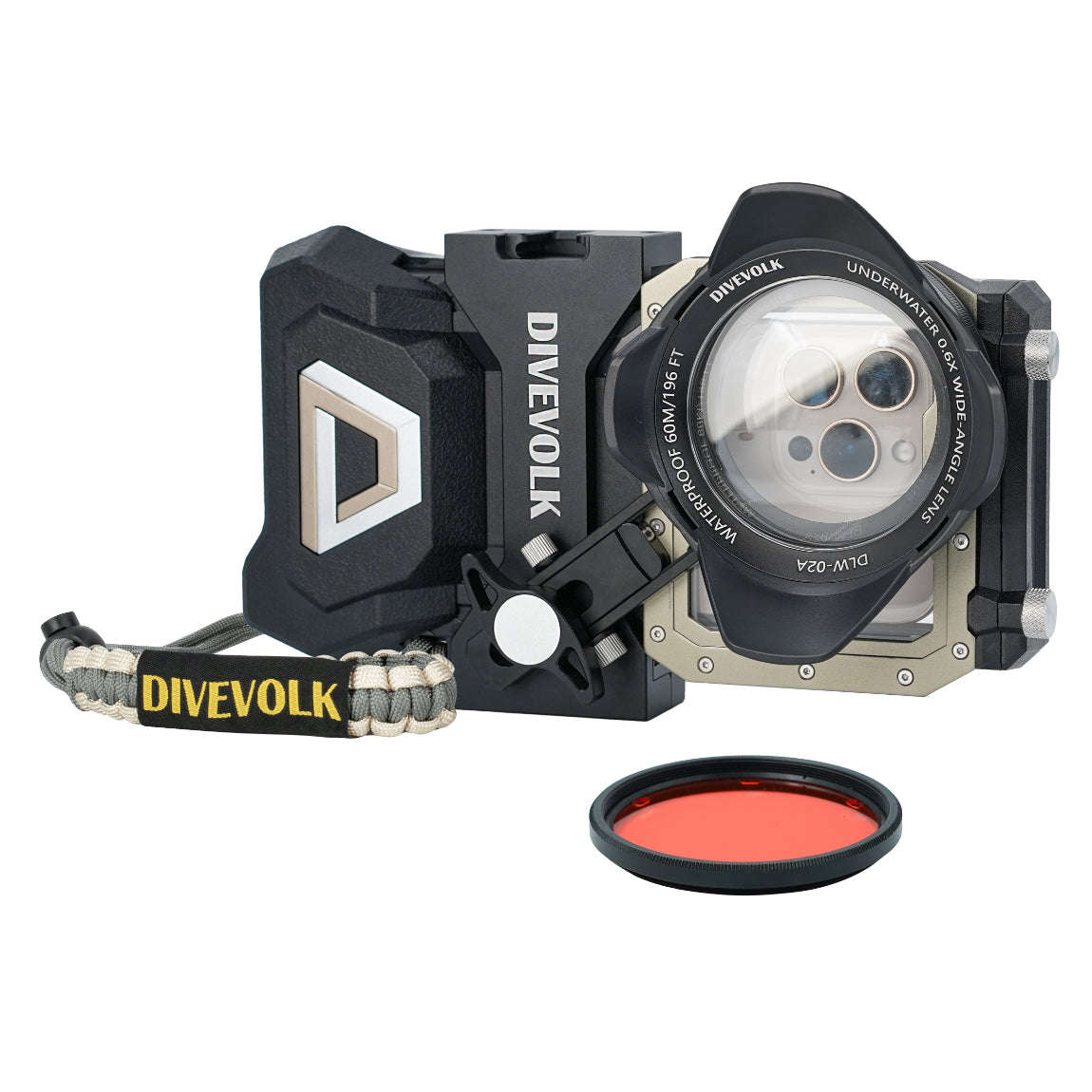 Divevolk SeaTouch 4 MAX PLUS Underwater Housing  Ocean Kit