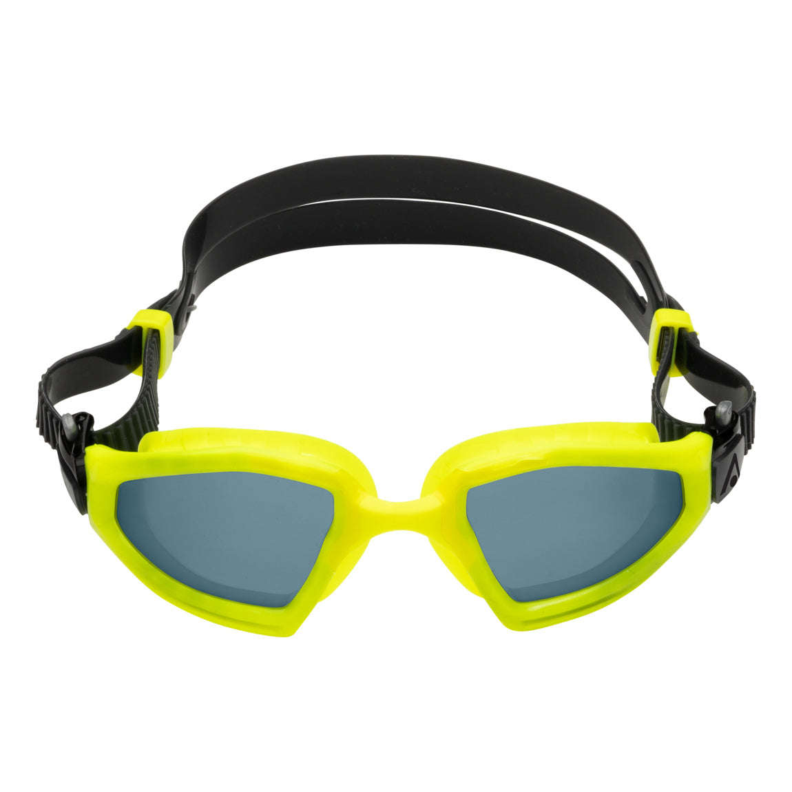 Aquasphere Kayenne Pro  Smoke Lens  Yellow Swim Tri Goggles