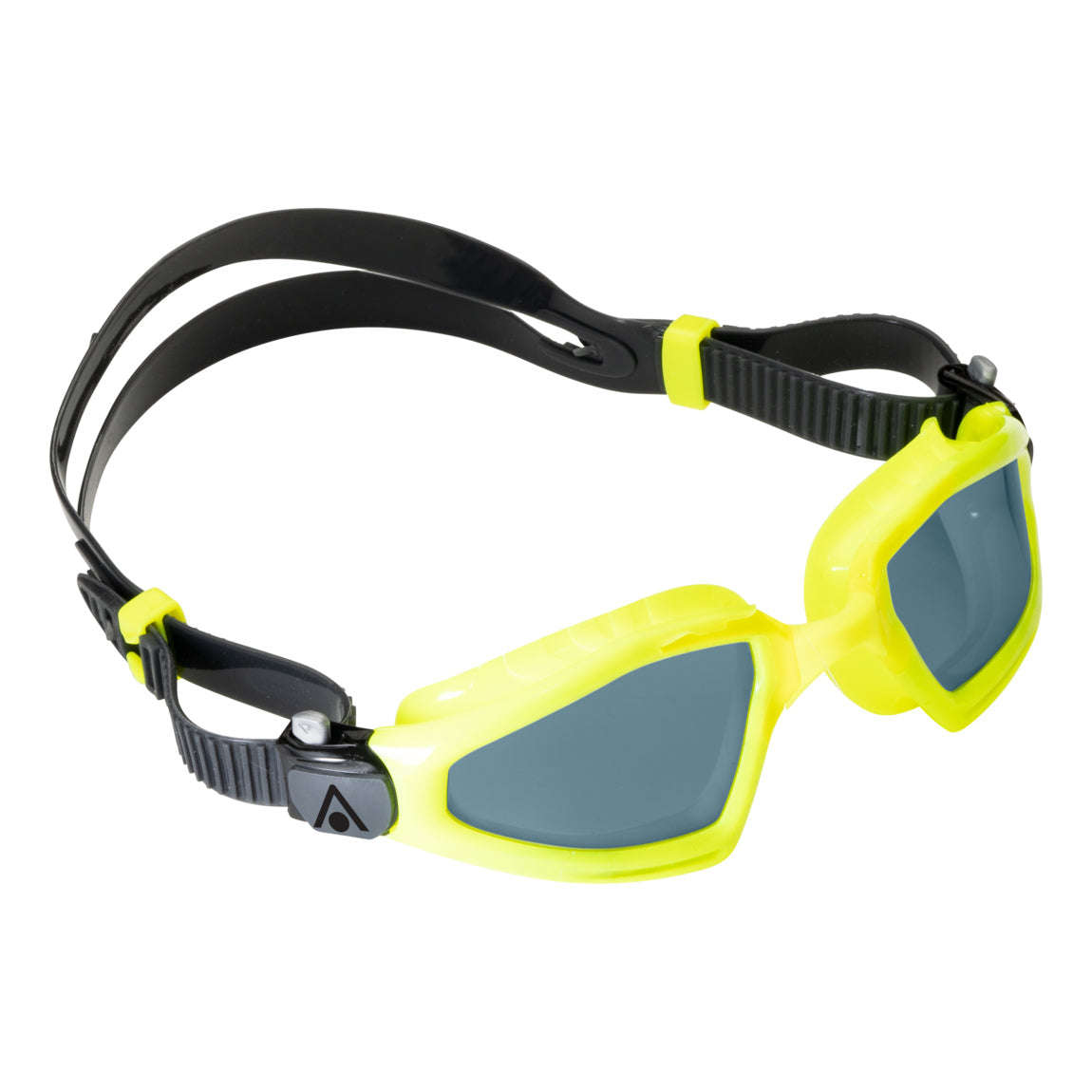 Aquasphere Kayenne Pro  Smoke Lens  Yellow Swim Tri Goggles