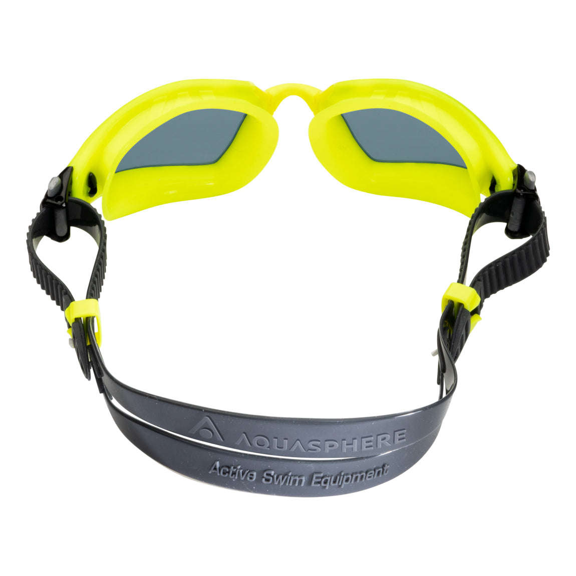 Aquasphere Kayenne Pro  Smoke Lens  Yellow Swim Tri Goggles