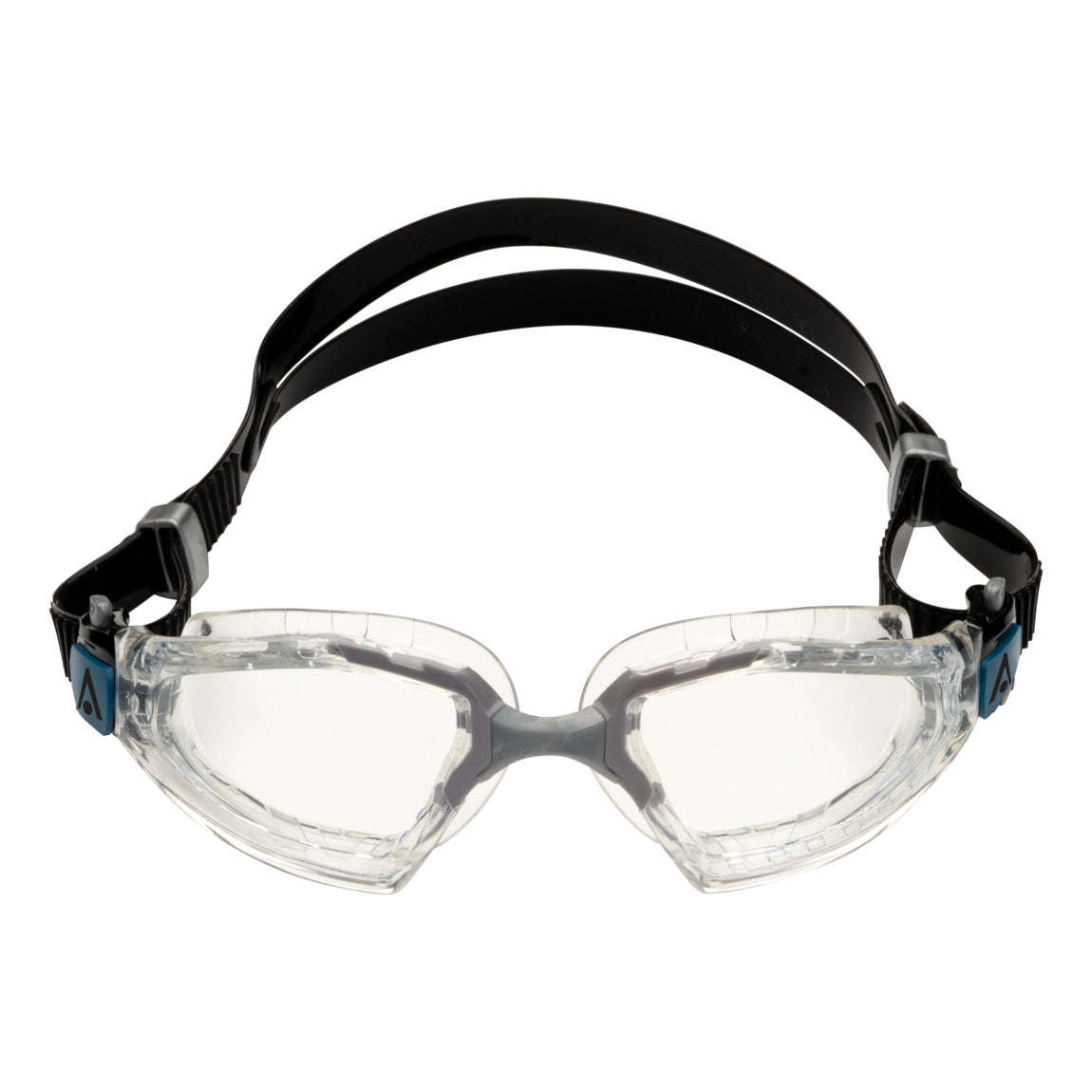 Aquasphere Kayenne Pro  Clear Lens  Transparent/Grey Swim Tri Goggles