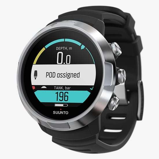 Suunto D5 Black Dive Computer with USB Cable