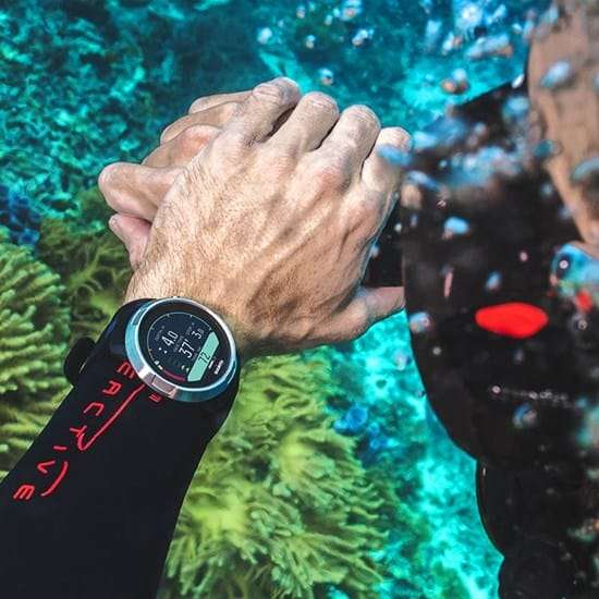 Suunto D5 Black Dive Computer with USB Cable