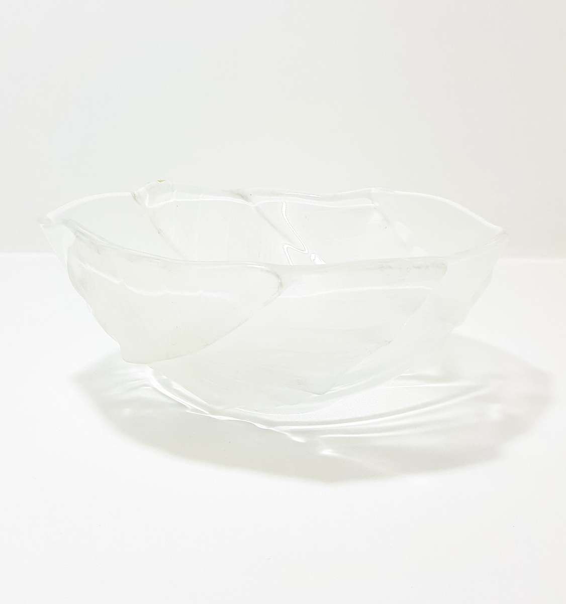 Vintage Glass Display Bowl