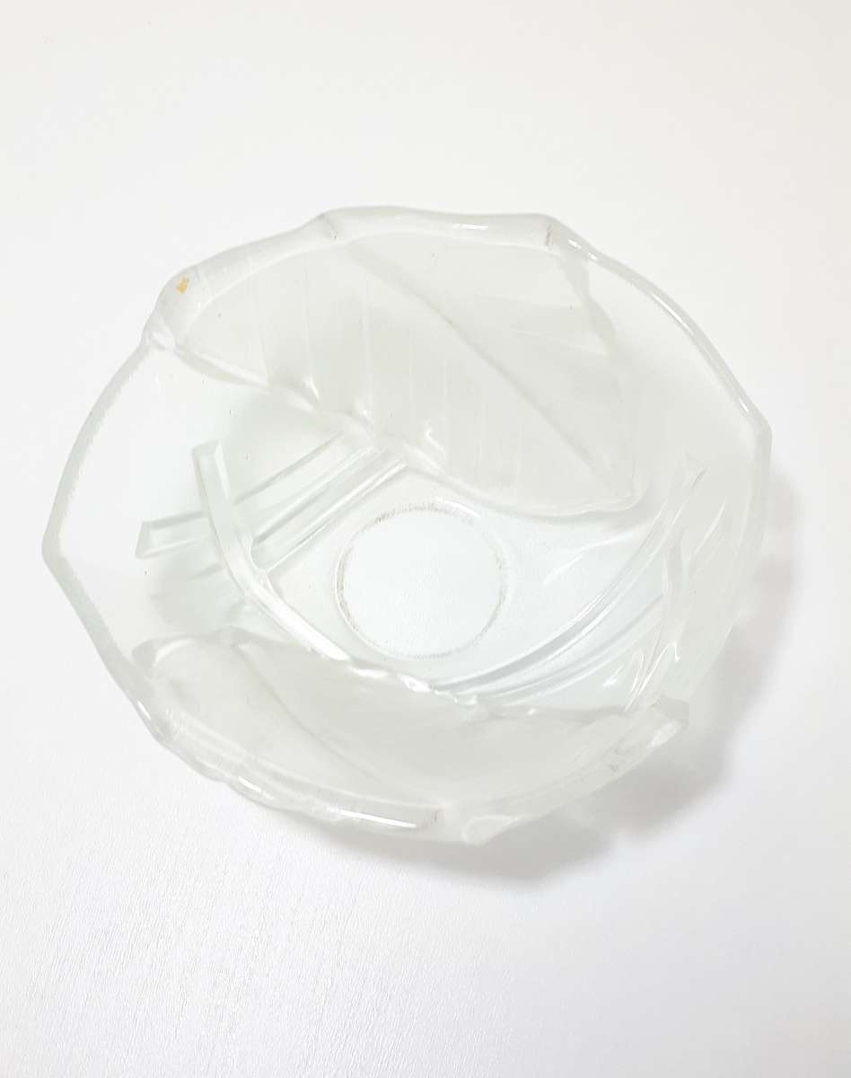 Vintage Glass Display Bowl