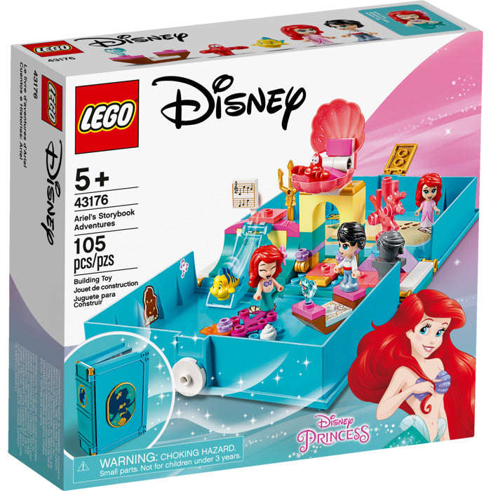 LEGO 43176 Disney Ariel's Storybook Adventures