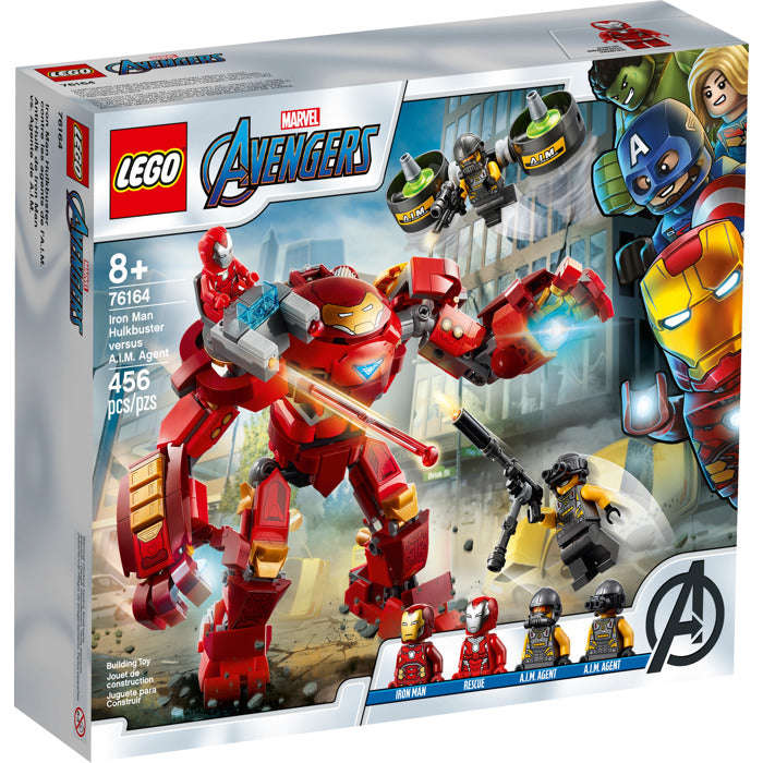 LEGO 76164 Super Heroes Iron Man Hulkbuster versus A.I.M. Agent