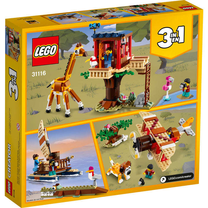 LEGO 31116 - Creator Safari Wildlife Tree House